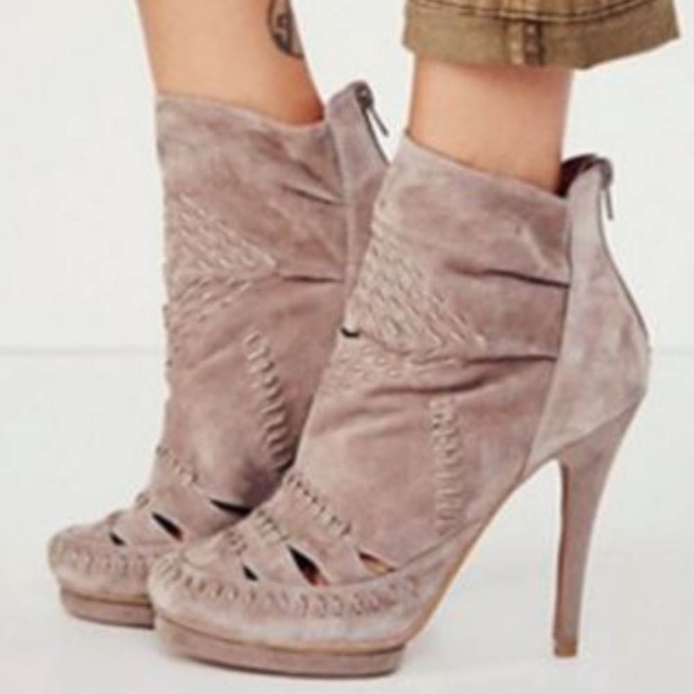 Jeffery Campbell Free people heeled booties